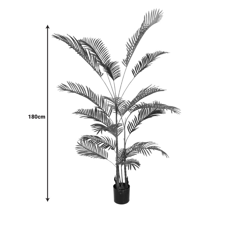 Planta decorativa Areca IIIghiveci, verde, H180cm