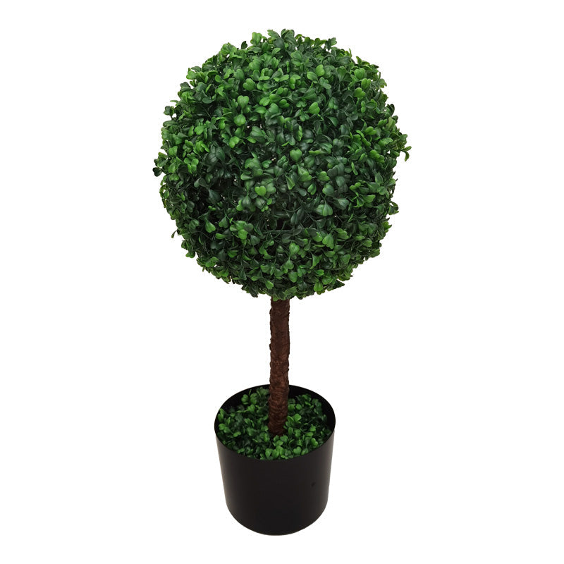 Planta decorativa cu ghiveci, Bolla I, Plastic, Verde, 30x65 cm