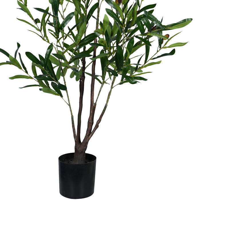 Planta decorativa Olive treeghiveci, verde, H120 cm
