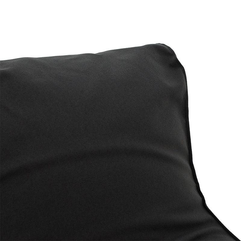 Puf Lara 100% impermeabil, Gri inchis, 150x60x40 cm