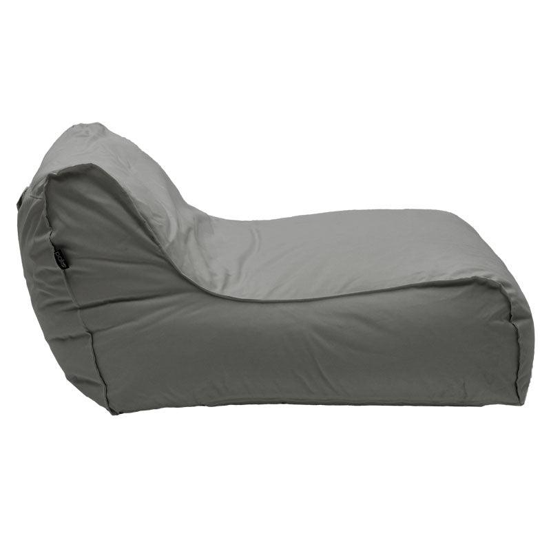Puf Leandro impermeabil, 110x105x60 cm - Gri inchis