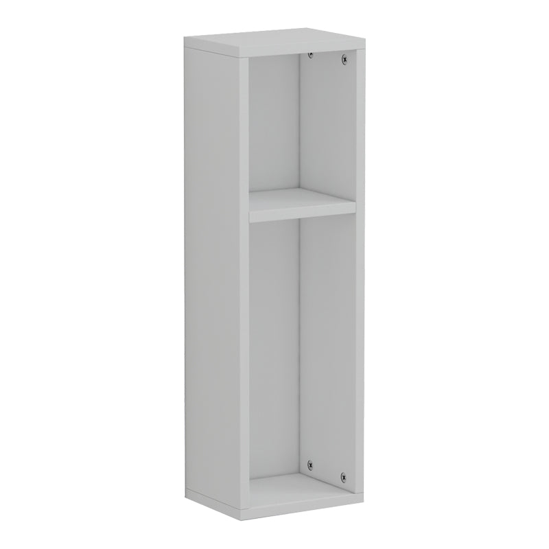 Racks Raft de perete-noptiera, alb, 20x15x65 cm