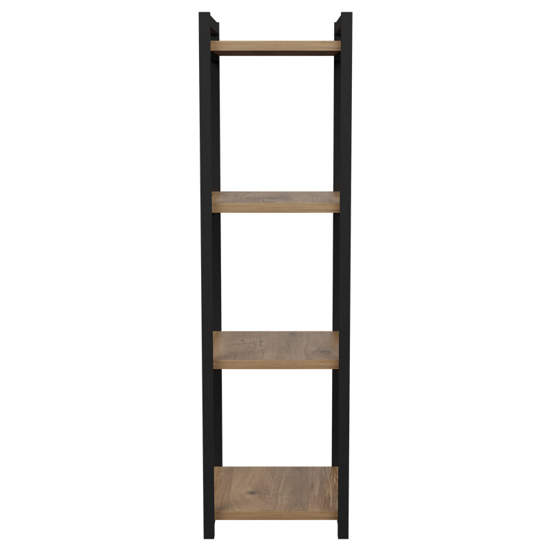 Raft bucatarie Harvey, natural - negru, 33x28x100 cm
