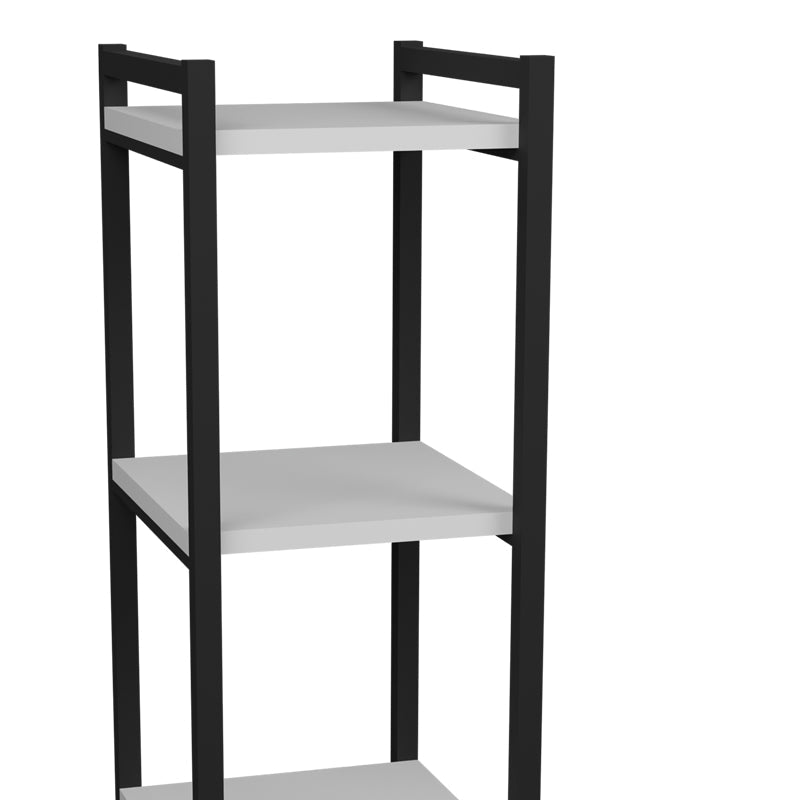 Raft bucatarie Harvey, negru - alb, 33x28x100 cm