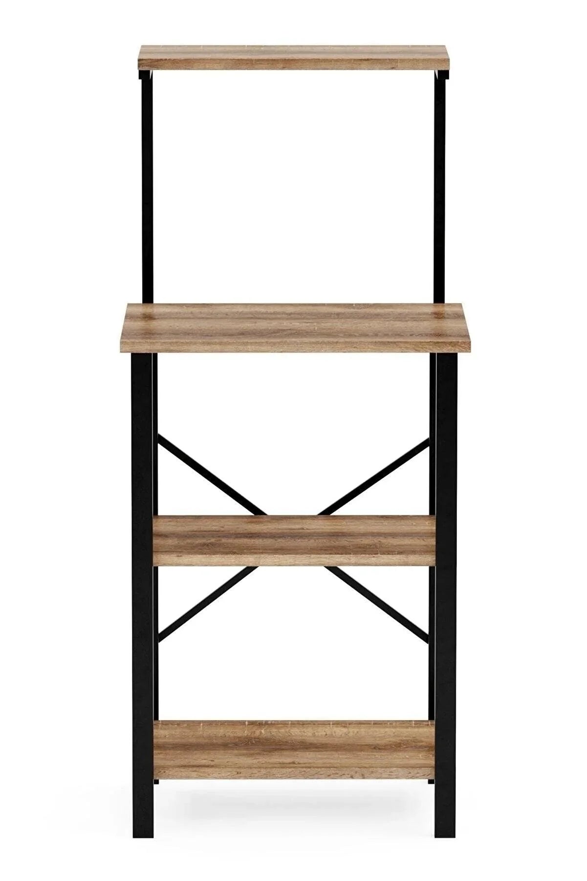 Raft Bucatarie Smart MB1-998-4060S Home Collection®, 4 rafturi, Alb, 60x128x40 cm - Natur | SKU: MB1-657-4060S
