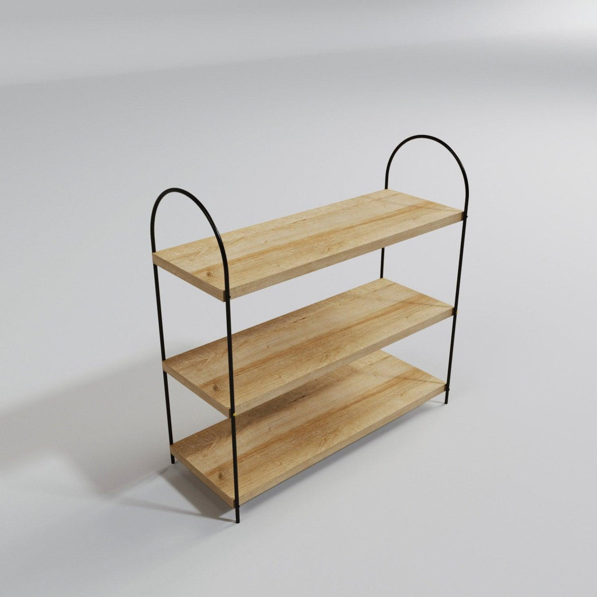 Raft De Bucatarie Hamm cu 3 Rafturi, Stejar, 45x42x17 cm
