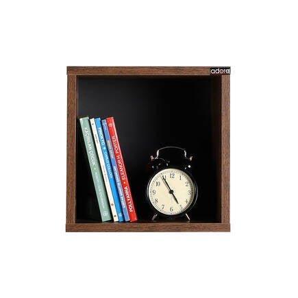 Raft de perete RAF-033-DD-1 Home Collection®, 33x33x19 cm - Nuc | SKU: RAF-033-DD-1, RAF-033-OO-1, RAF-033-FF-1, RAF-033-UU-1