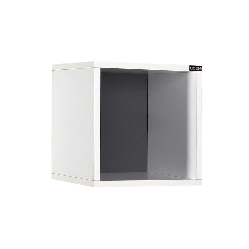 Raft de perete RAF-033-DD-1 Home Collection®, 33x33x19 cm - Alb | SKU: RAF-033-DD-1, RAF-033-OO-1, RAF-033-FF-1, RAF-033-UU-1