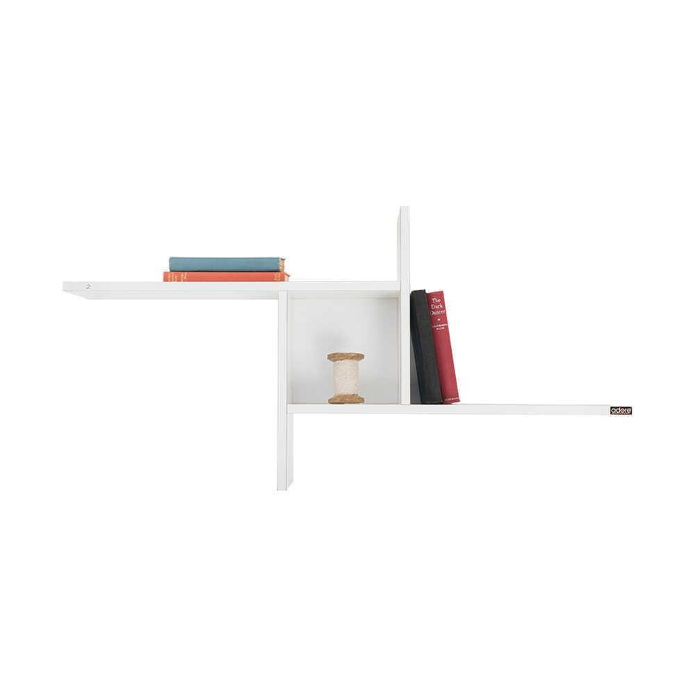 Raft de perete RAF-04-DD-1 Home Collection® Windmill cu 3 Compartimente, 100x50x18 cm - Alb | SKU: RAF-04-DD-1, RAF-04-OO-1, RAF-04-UU-1, RAF-04-YY-1, RAF-04-FF-1