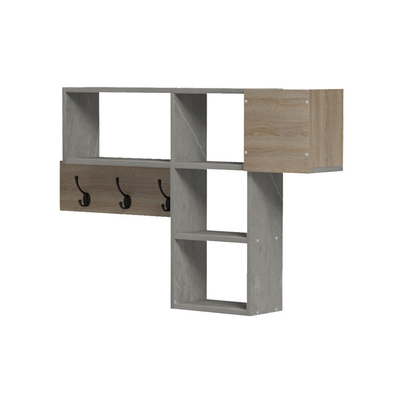 Cuier Wenia, Lemn, 99x15x61 cm - Sonoma-Bej