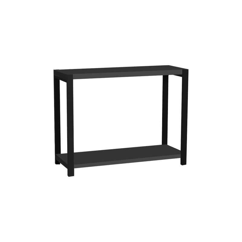 Raft Masa Lerf stejar-metal, negru, 45x17x35 cm - Raft Masa Lerf stejar-metal, negru, 45x17x35 cm - 321-000036