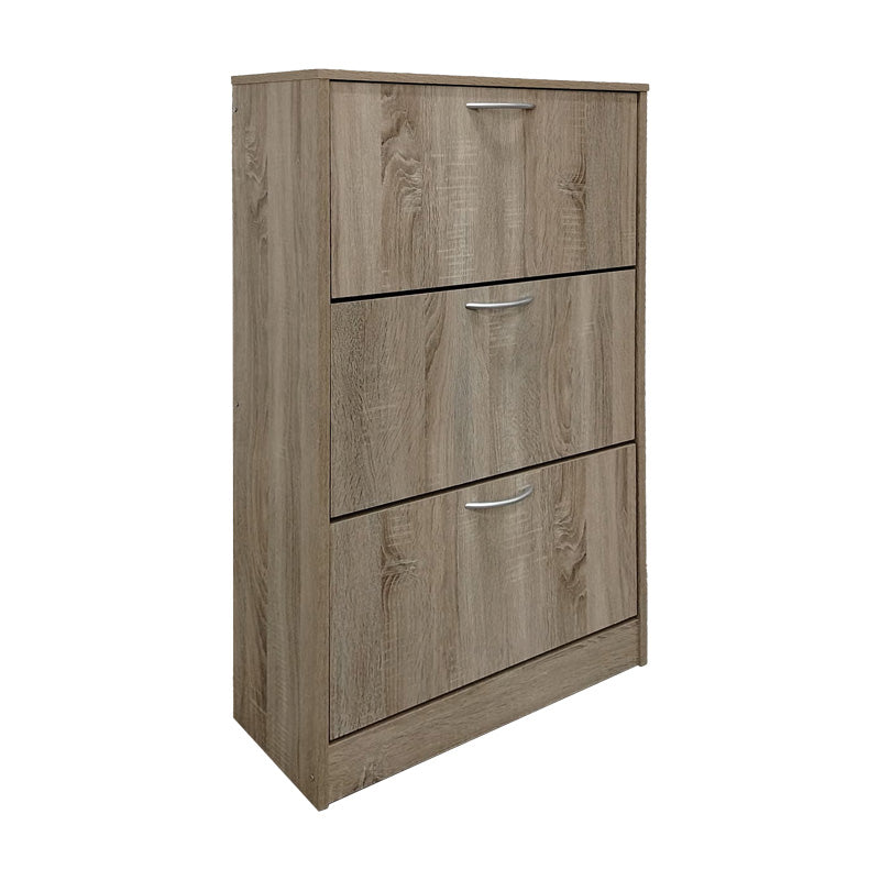 Pantofar Savaz, Lemn, 60x24x114 cm - Sonoma