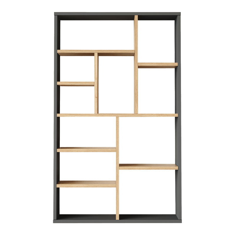 Raftul Boteca pentru 10 persoane nuante Naturale-, Alb - Natural, 75x22x124 cm - Natur