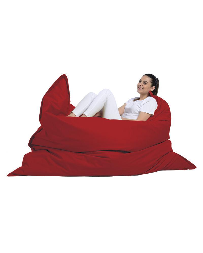 Saltea / Fotoliu Puf, Bean Bag Extra Arda, 180x140x30 cm - Roșu