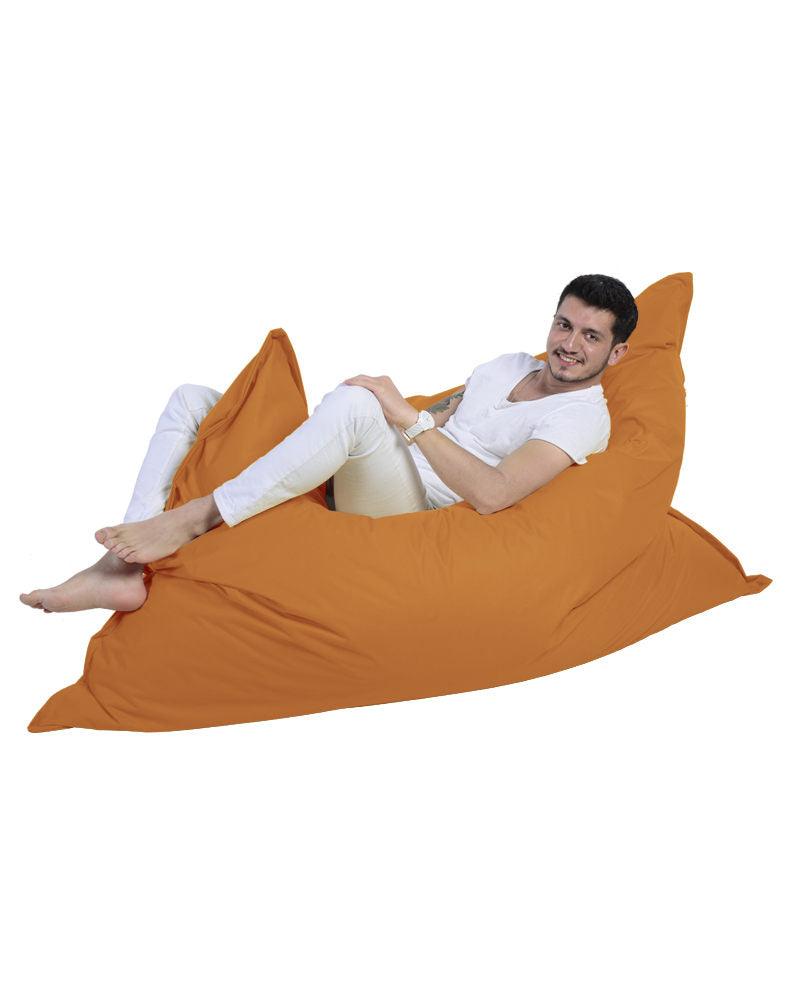 Saltea / Fotoliu Puf, Bean Bag Extra Arda, 180x140x30 cm - portocale