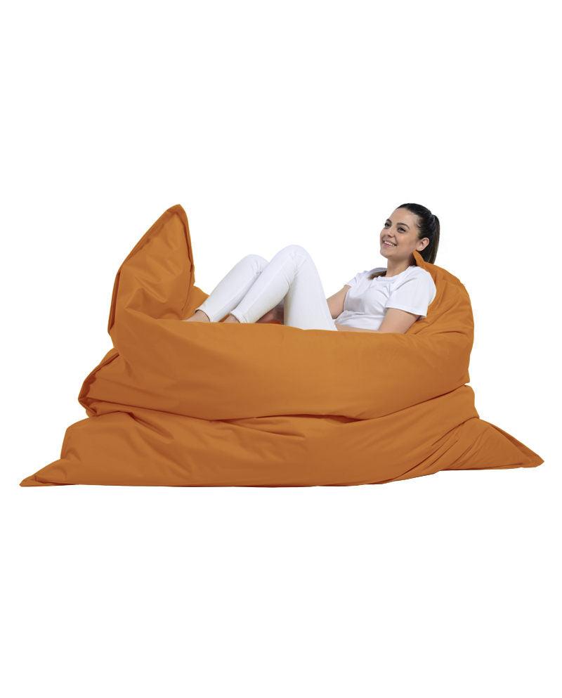 Saltea / Fotoliu Puf, Bean Bag Extra Arda, 180x140x30 cm - portocale