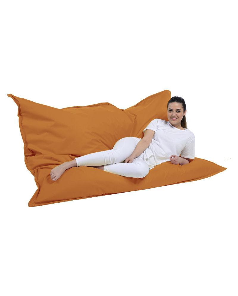Saltea / Fotoliu Puf, Bean Bag Extra Arda, 180x140x30 cm - portocale