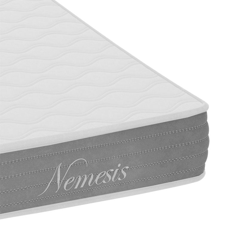 Saltea Nemesis pachet role de arcuri buzunar ambele parti 20-22cm, Alb, 100x200 cm