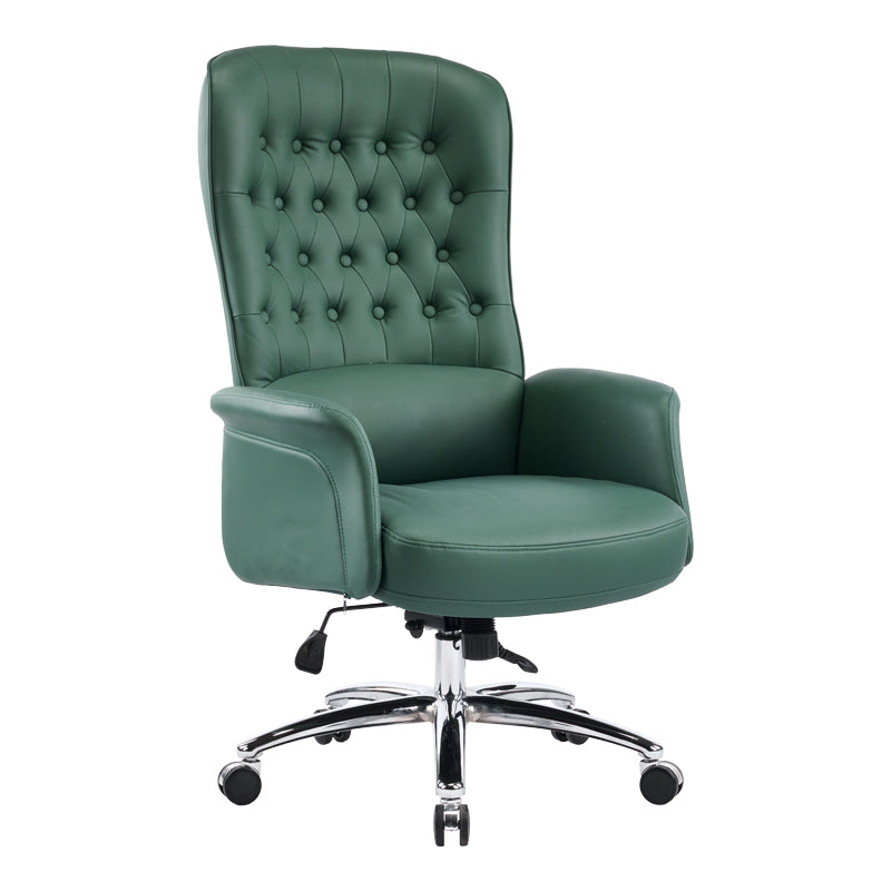 Scaun de birou managerial Kaline, piele PU, 69x79x123 cm - Scaun de birou managerial Kaline, piele PU, 69x79x123 cm - 033-000039