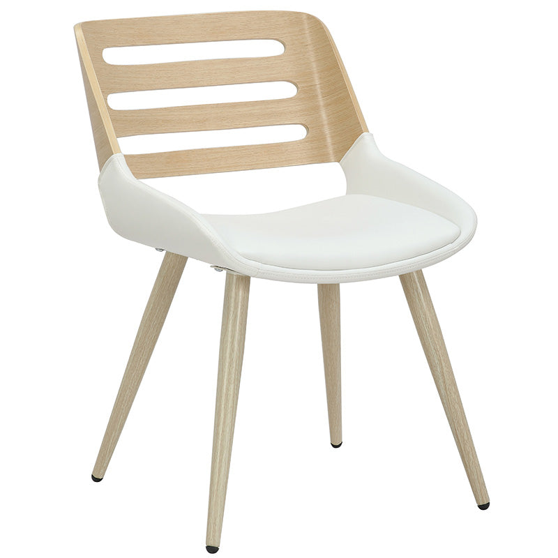 Scaun Brody, Natural - Nuc, 55x51x76 cm - Scaun Brody, Natural - Nuc, 55x51x76 cm
