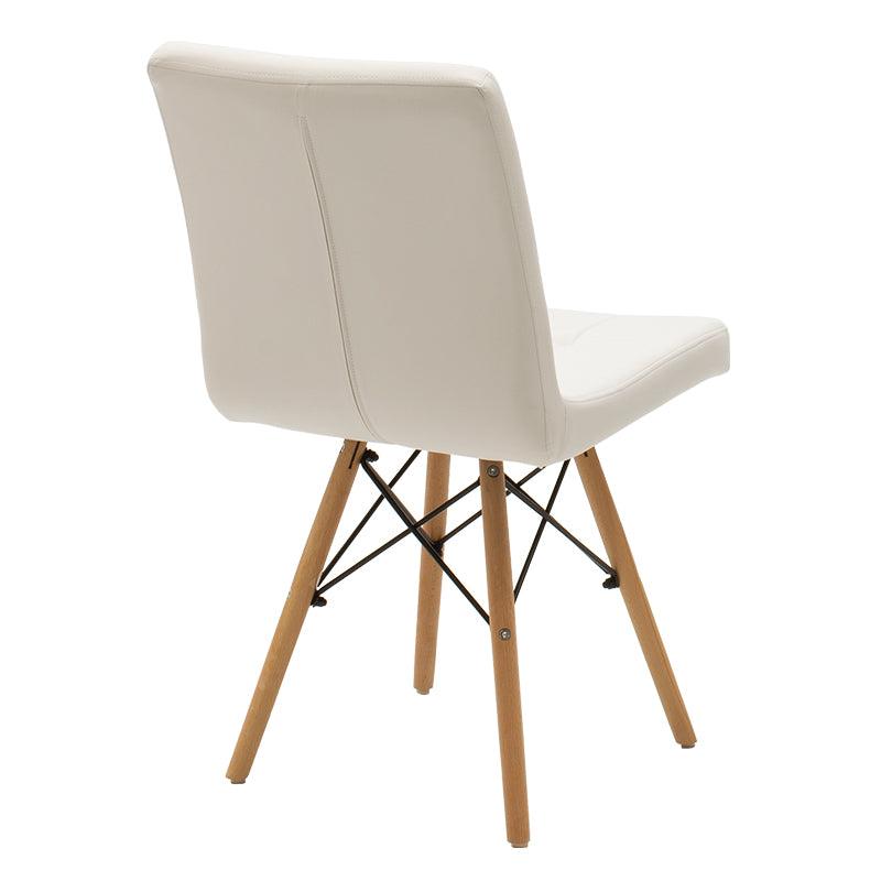 Scaun Cian II, Alb, 56x43x81 cm