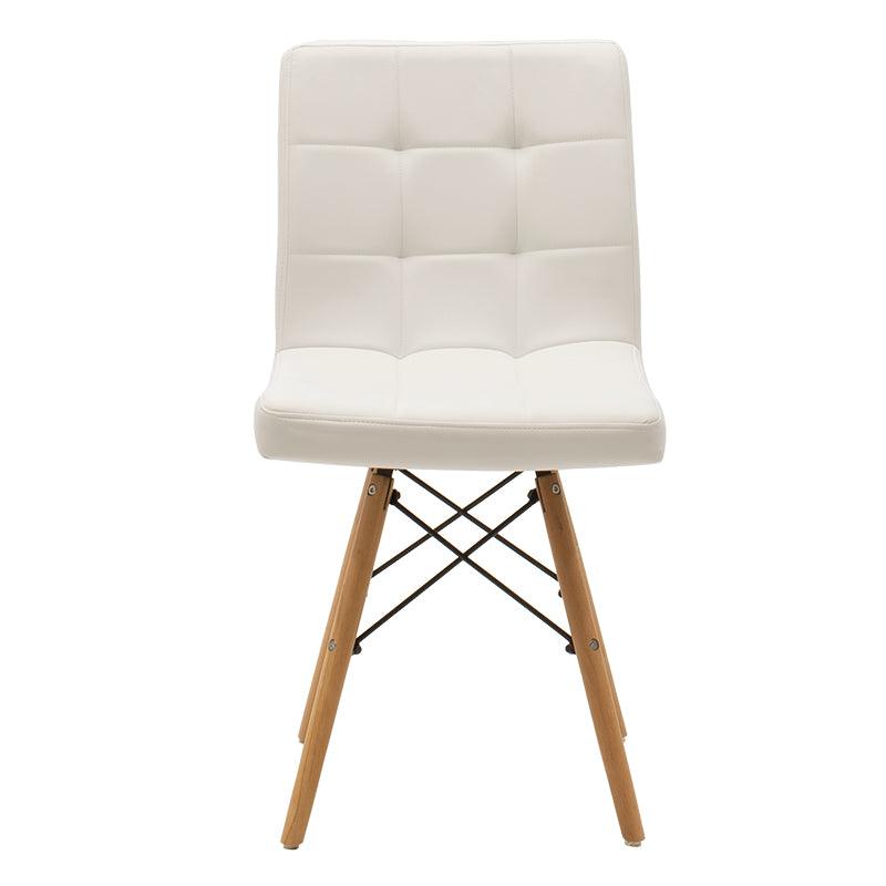 Scaun Cian II, Alb, 56x43x81 cm