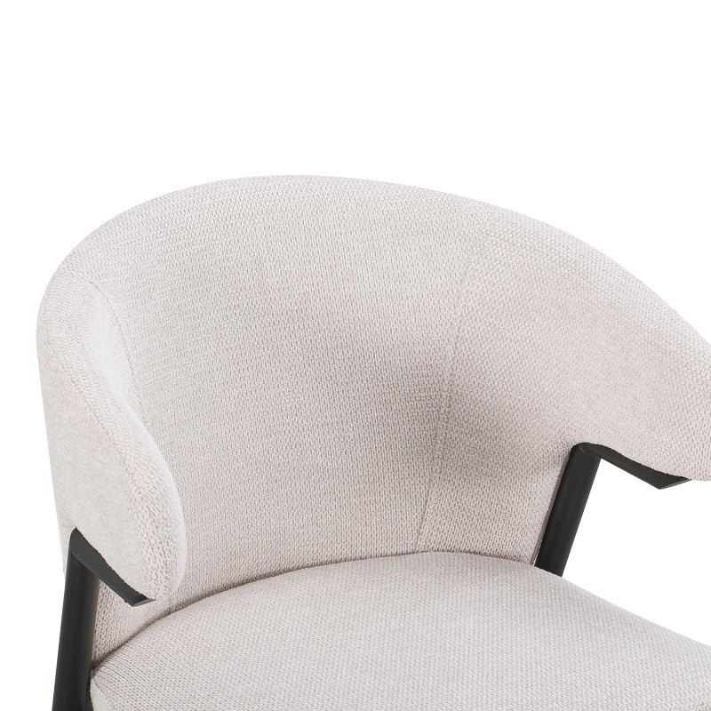 Scaun cu brațe Ezande, Diverse culori, 48x55x82 cm - Bej | SKU: 428-000019 | Scaun cu brațe Ezande, 48x55x82 cm, varianta Bej, produs pentru amenajarea locuinței, disponibil online în România la CasaMob
