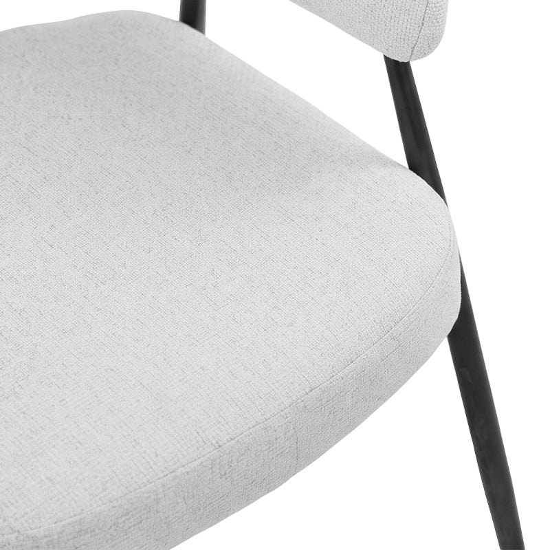 Scaun cu brațe Filonda, picioare negre, Diverse culori, 47x58x79 cm - Gri | SKU: 428-000003 | Scaun cu brațe Filonda, picioare negre, 47x58x79 cm, varianta Gri, produs pentru amenajarea locuinței, disponibil online în România la CasaMob