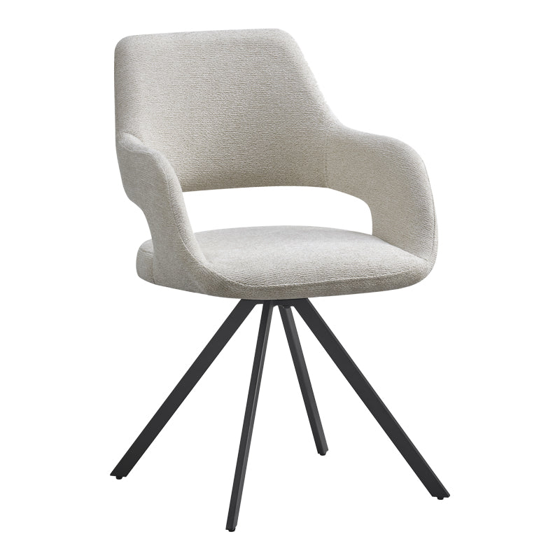 Scaun cu brațe Tate, Diverse culori, 59x57x87 cm - Gri deschis | SKU: 093-000048 | Scaun cu brațe Tate, 59x57x87 cm, varianta Gri deschis, produs pentru amenajarea locuinței, disponibil online în România la CasaMob