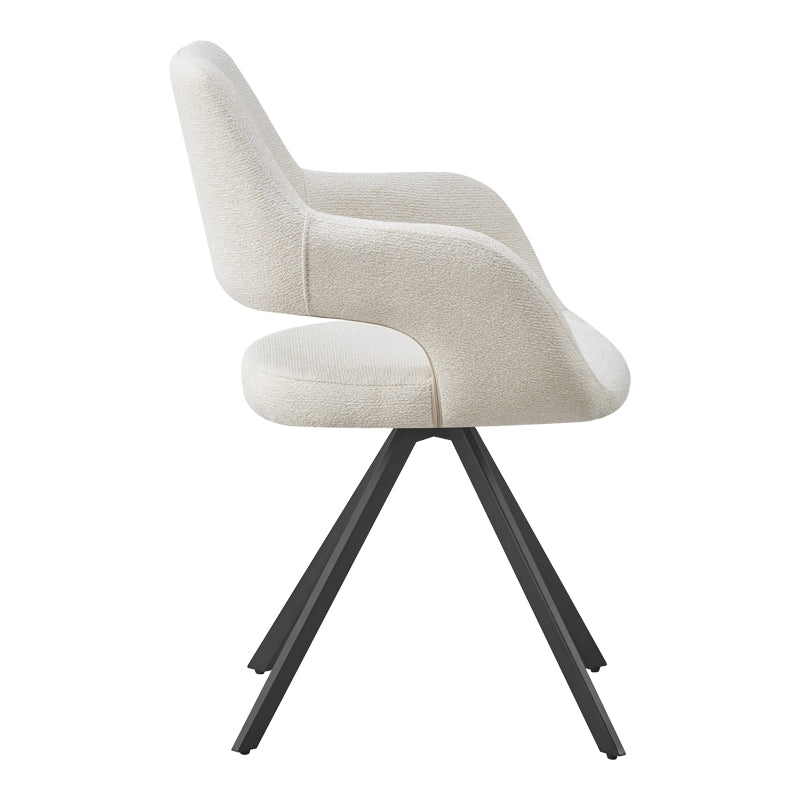 Scaun cu brațe Tate, Diverse culori, 59x57x87 cm - Bej | SKU: 093-000049 | Scaun cu brațe Tate, 59x57x87 cm, varianta Bej, produs pentru amenajarea locuinței, disponibil online în România la CasaMob