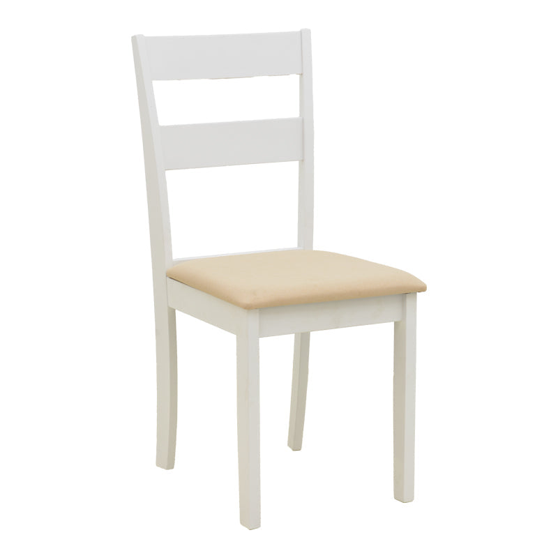 Scaun Dallan chair, Alb - Natural, 40x48x89 cm - Alb