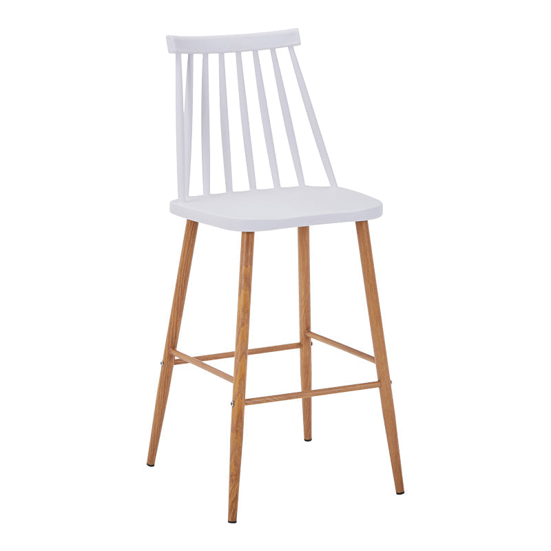 Scaun de bar Aurora I, polipropilena si metal, Diverse culori, 42x47x99 cm - Scaun de bar Aurora I, polipropilena si metal, Diverse culori, 42x47x99 cm - 327-000047