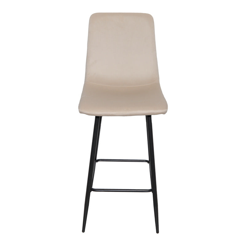 Scaun de bar Grato, textil, diverse culoare, 43x55x114 cm - Bej