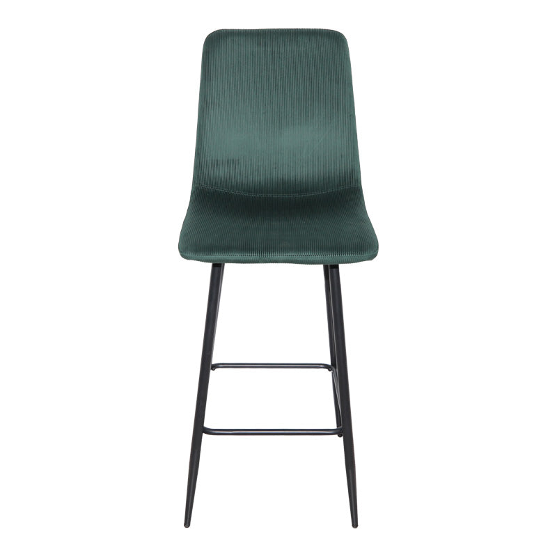 Scaun de bar Grato, textil, diverse culoare, 43x55x114 cm - Verde