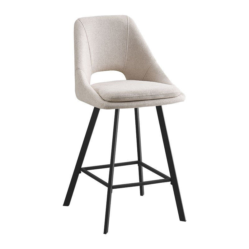 Scaun de bar Initiate, Crem - Bej, 48x56x98 cm - Scaun de bar Initiate, Crem - Bej, 48x56x98 cm