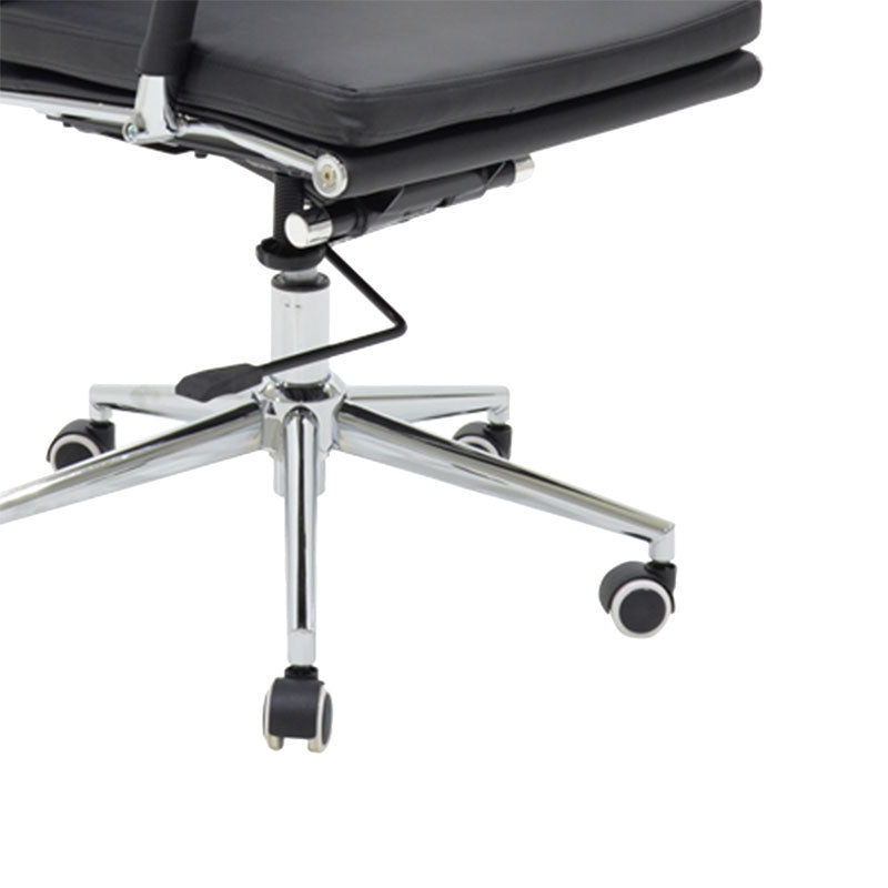 Scaun de birou de manager Tokyo cu PU 56x52x108 cm, Diverse culori, 52x56 cm - Negru