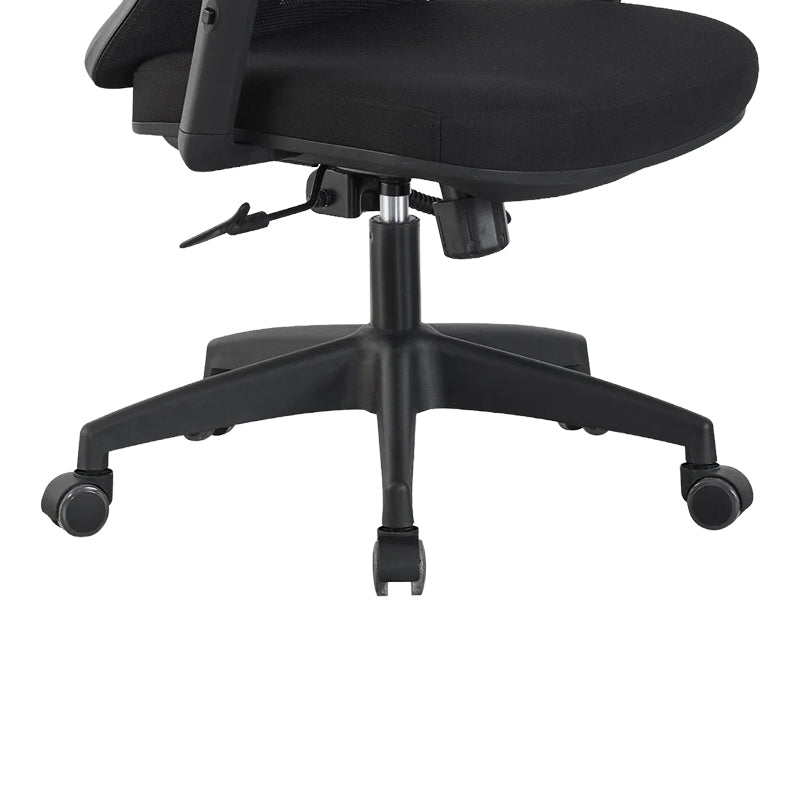 Scaun de birou Magida, Stofa, Negru