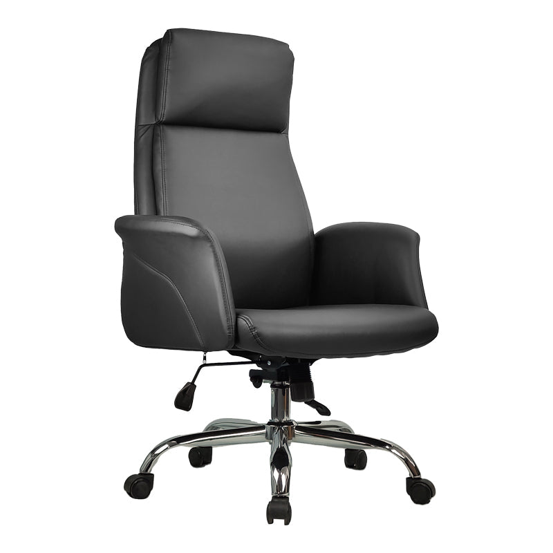 Scaun de birou managerial Derjio, piele PU, 68x66x115 cm - Scaun de birou managerial Derjio, piele PU, 68x66x115 cm - 033-000022
