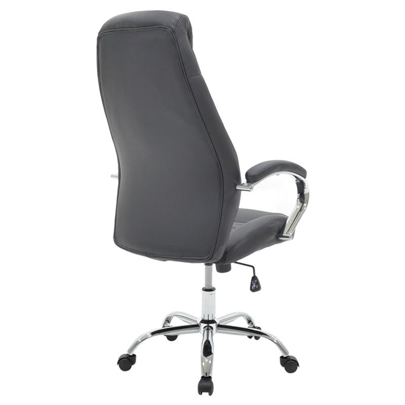 Scaun de birou manager Sonar, 57x61x120 cm - Negru