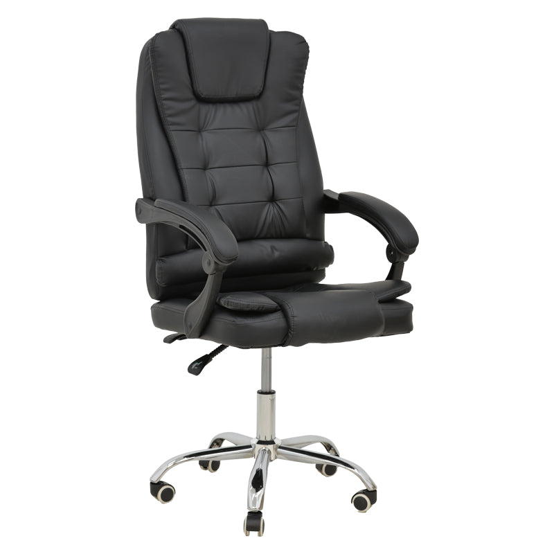 Scaun de birou Manager Toronsi, Bej - Negru, 60x68x128 cm - Scaun de birou Manager Toronsi, Bej - Negru, 60x68x128 cm