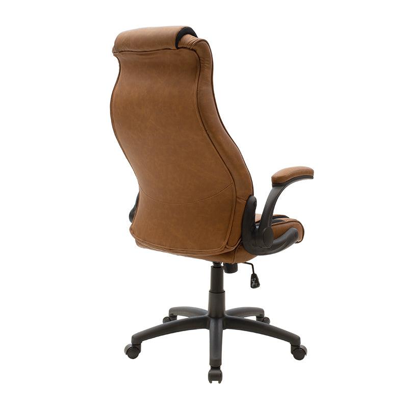 Scaun de birou managerial Bear PU, 65x79x115 cm - Maro