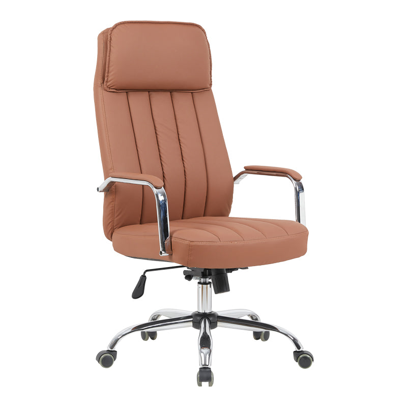 Scaun de birou managerial Morales, piele PU, 60x70x124 cm - Scaun de birou managerial Morales, piele PU, 60x70x124 cm - 090-000027