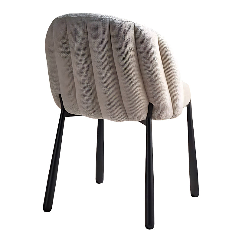 Scaun Denna, Placaj, 52x60x85 cm - Bej