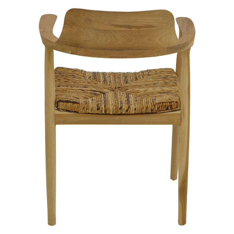 Scaun Denverone lemn de tec, Natura, Natur, 57x54x79 cm