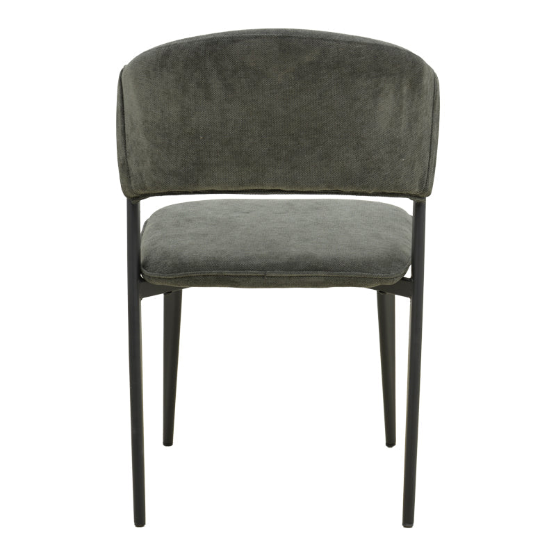 Scaun Dolez, Stofa, 49x59x82 cm - Antracit