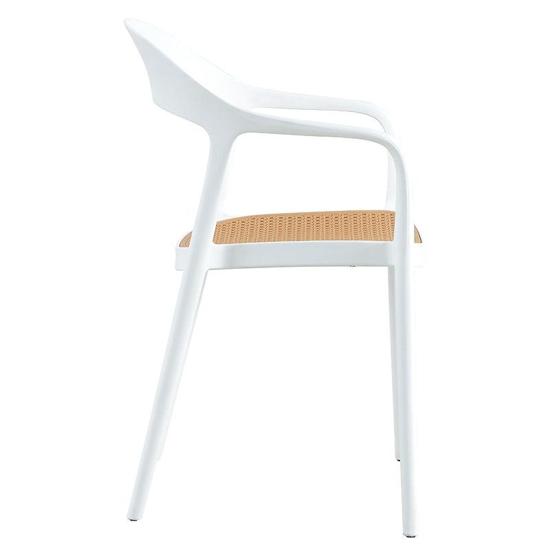 Scaun Ember cu protectie UV, Alb - Bej, 52x56x81 cm - Bej