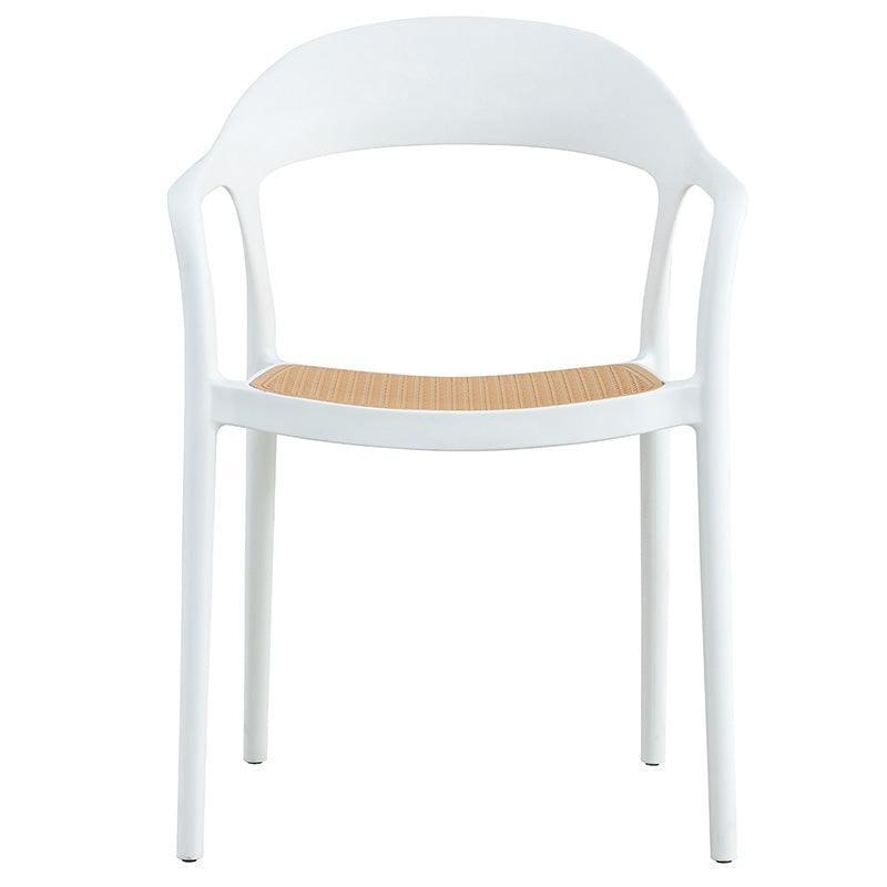 Scaun Ember cu protectie UV, Alb - Bej, 52x56x81 cm - Bej