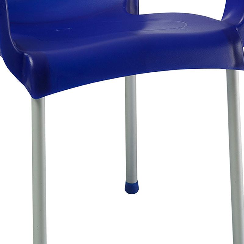 Scaun exterior Feast, 58x59x81 cm - Albastru