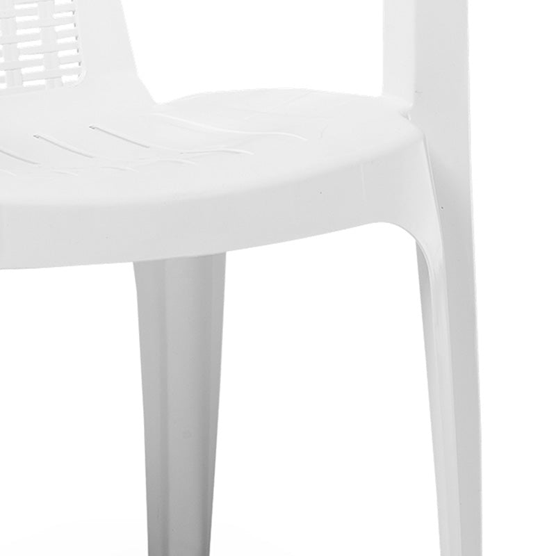 Scaun exterior Headway, Alb, 56x42x78 cm