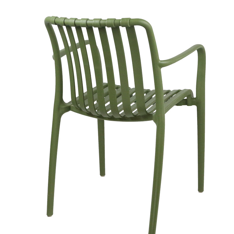 Scaun exterior Zoi, Diverse culori, 58x54x80 cm - Verde